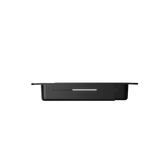 Wkładka do zlewozmywaka / regulowana szerokość 400-560 x80 mm  (gł 65mm) czarny