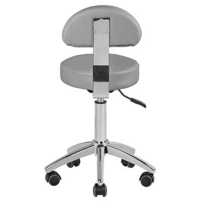 Taboret kosmetyczny AM-304 szary 125620