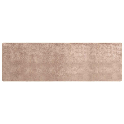 Chodnik dywanowy MARSA piaskowy 100 x 350 cm Poliester i PVC