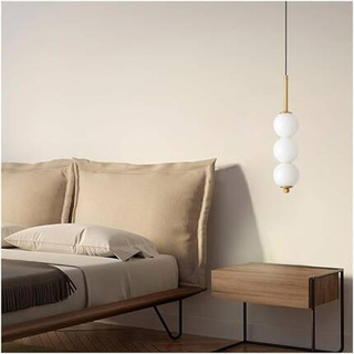 Nowoczesna minimalistyczna sferyczna lampa wisząca TRIO GOLD