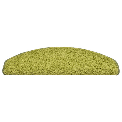 Maty na schody 15 szt. 65x21x4 cm Zielone półokrągłe duże