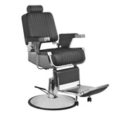 Gabbiano fotel barberski Royal czarny  112371