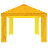 Pokrycie altany 6 x 3 m żółty Poliester 190 gsm