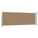 Rozkładany boczny markiz 500 x 100 cm Poliester Prostokątny