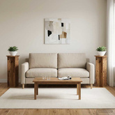 Stojak na rośliny 2 pcs Stare drewno ?40 x 100 cm