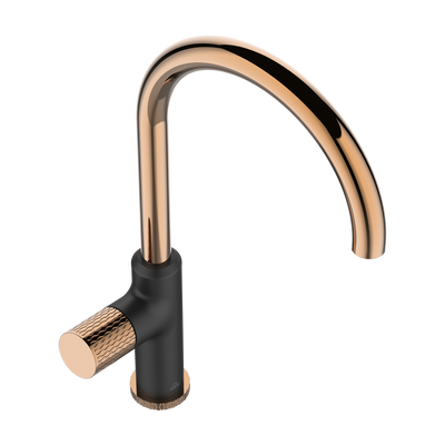 BATERIA ZLEWOZMYWAKOWA MOONLIGHT INVENA TREND CZARNA / ROSE GOLD