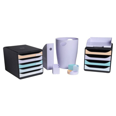 Exacompta Organizer z 4 szufladkami na biurko Aquarel