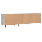 vidaXL Szafka pod TV, szarość betonu, 150x30x44,5 cm wariant 4