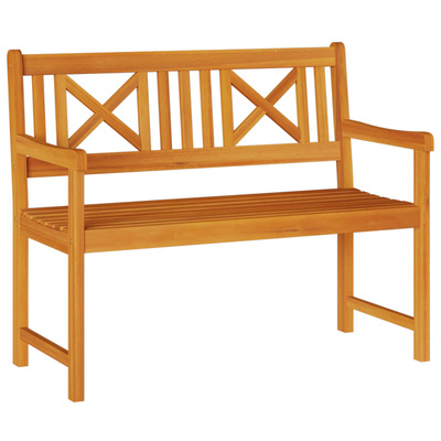 Ławka ogrodowa 110 x 56 x 90 cm Lite Drewno Akacji naturalny