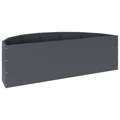 Donica Antracyt 120 x 60 x 35 cm Stal