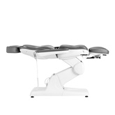 Fotel kosmetyczny elektr. Azzurro 870S pedi 3 siln. szary 109082