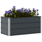 Donica Antracyt 100 x 50 x 45 cm Stal Galwanizowana