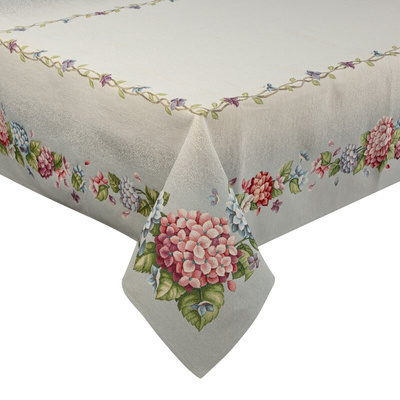 Obrus popielaty 140x180