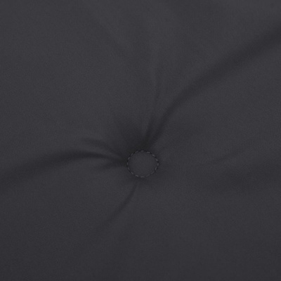 Poduszki na krzesła ogrodowe, 2 szt., czarne, 120x50x3 cm
