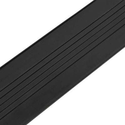 Uszczelka drzwi garażowych Czarny 70 x 6 mm 4,5 m PVC