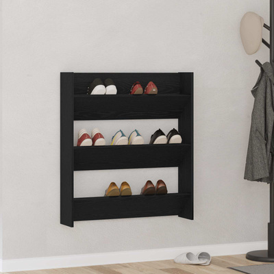 Szafka na buty 80 x 18 x 90 cm Materiał drewnopochodny