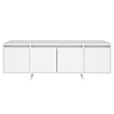 vidaXL Szafka pod TV, biała, 120x30x40,5 cm, materiał drewnopochodny