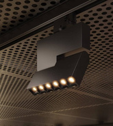 Oprawa natynkowa Led 8W b.Neutralna czarny GSIERRA