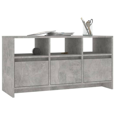 vidaXL Szafka pod TV, szarość betonu, 102x37,5x52,5 cm