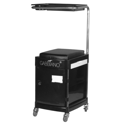 Pomocnik - taboret do pedicure 23 plus czarny 125887