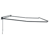 Rama markizy Z regulacją Antracyt 5 x 3 m Stal