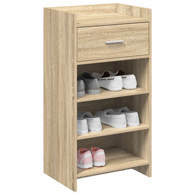 Szafka na buty dąb Sonoma 48 x 36 x 92 cm Drewno inżynieryjne