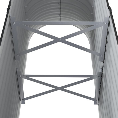 Podwyższona donica, stal malowana proszkowo 114x40x68 cm