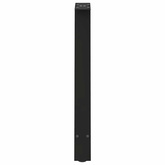 Nogi do stołu jadalnego w kształcie litery A 2 szt. Czarne 60x(72-73) cm Stal