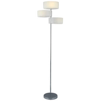 lampa podłogowa led kryształ ANTILA srebrny Nowoczesna