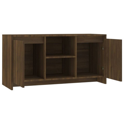 vidaXL Szafka pod TV, brązowy dąb, 102x37,5x52,5 cm