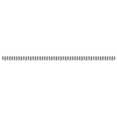 Lambrekin do markizy, antracytowo-białe pasy, 500 cm