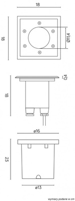 Lampa najazdowa M4030