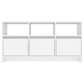Szafka pod TV, biała, 102x37,5x52,5 cm, materiał drewnopochodny vidaXL