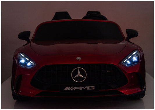 Auto Na Akumulator Mercedes GT63 AMG DK-GT63 24V LCD Czerwony Lakierowany