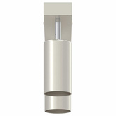 Reflektor sufitowy Z reflektorami Nikiel 26 x 6 x 16 cm Metal