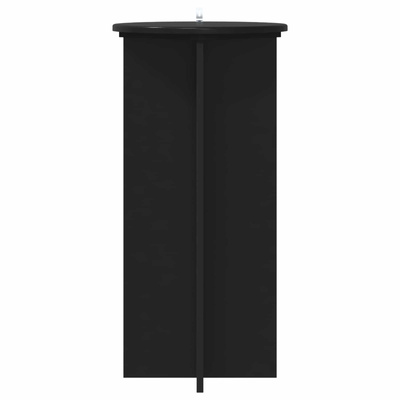 Stojak na rośliny 2 pcs Czarny 40 x 40 x 80 cm