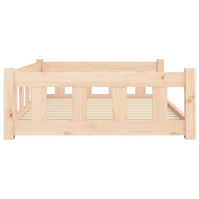 Legowisko dla psa, 105,5x75,5x28 cm, drewno sosnowe vidaXL