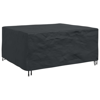 Pokrowiec na meble Gładki Czarny 200 x 160 x 70 cm 420D
