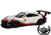 Auto R/C Porsche 911 GT3 CUP Rastar 1:14 Białe na pilota