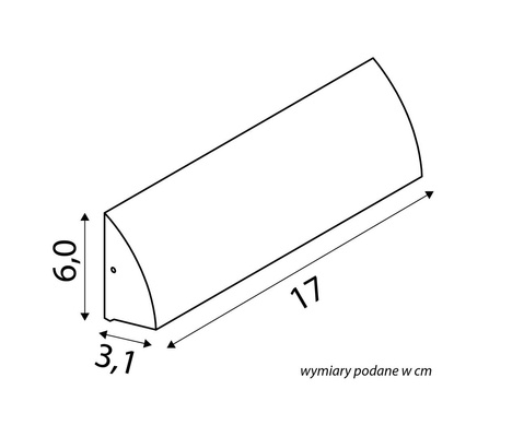 Oprawa natynkowa MUR ALU MUA-170 MUA-170