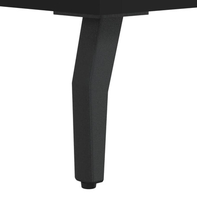 vidaXL Szafka pod TV, czarna, 150x36x30 cm, materiał drewnopochodny