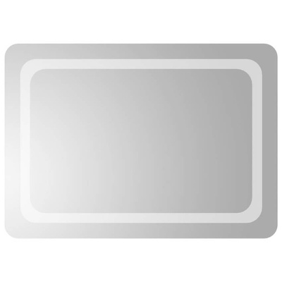 vidaXL Lustro łazienkowe z LED, 50x70 cm
