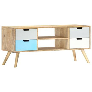 Szafka pod TV, 110 x 35 x 48 cm, lite drewno mango vidaXL
