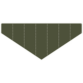 Krawężnik do trawnika 100 x 45 cm Stal Oliwkowy zielony