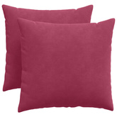 Poduszki na sofę 2 pcs Czerwone wino 50 x 50 cm