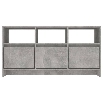 vidaXL Szafka pod TV, szarość betonu, 102x37,5x52,5 cm