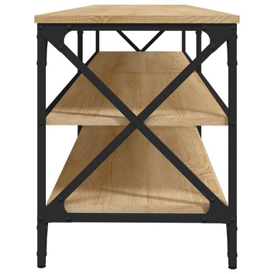 vidaXL Szafka pod TV, dąb sonoma, 180x40x50 cm materiał drewnopochodny