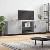 Szafka pod TV, szarość betonu, 150x30x50 cm vidaXL