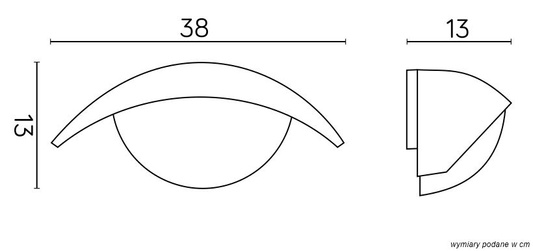 Lampa elewacyjna 1853