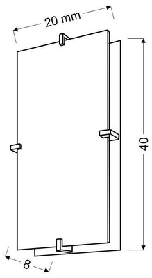 Lampa Sufitowa Candellux Frena 10-05403 Plafon E27 Satyna